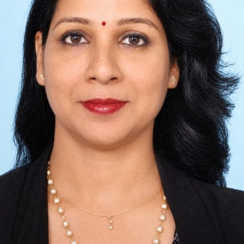Formal South Asian Woman Headshot